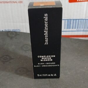 bareMinerals Complexion Rescue Blonzer Blush + Bronzer Kiss Of Spice NIB Sealed